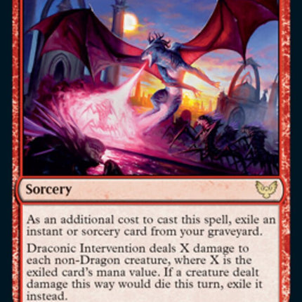 Draconic Intervention [Strixhaven: School of Mages]