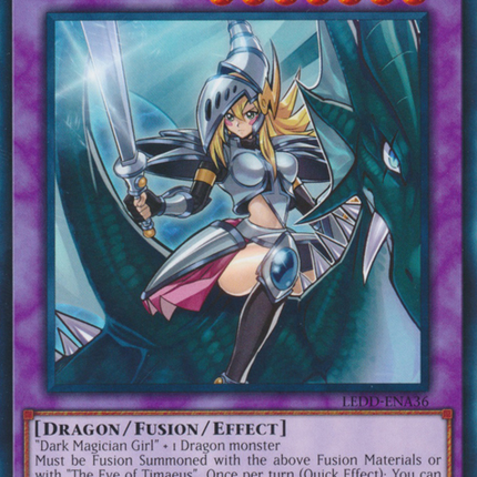 Dark Magician Girl the Dragon Knight [LEDD-ENA36] Common
