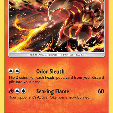 Heatmor (24/147) [Sun & Moon: Burning Shadows]