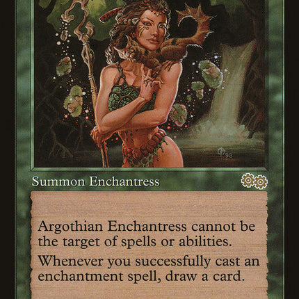 Argothian Enchantress [Urza's Saga]