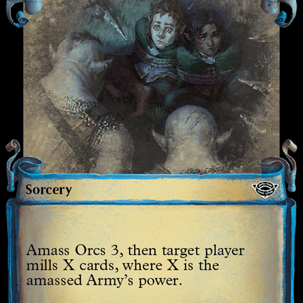 Surrounded by Orcs [The Lord of the Rings: Tales of Middle-Earth Showcase Scrolls]
