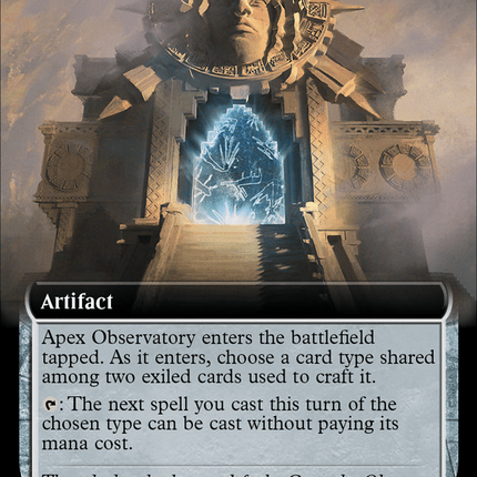 Eye of Ojer Taq // Apex Observatory (Extended Art) [The Lost Caverns of Ixalan Commander]