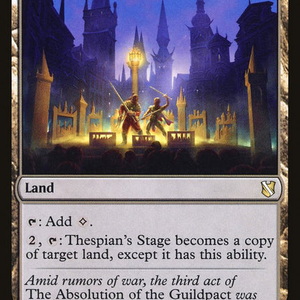 Thespian's Stage [Commander 2019]