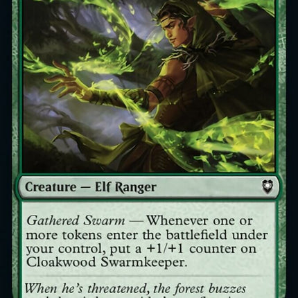 Cloakwood Swarmkeeper [Commander Legends: Battle for Baldur's Gate]