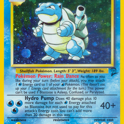 Blastoise (2/130) [Base Set 2]