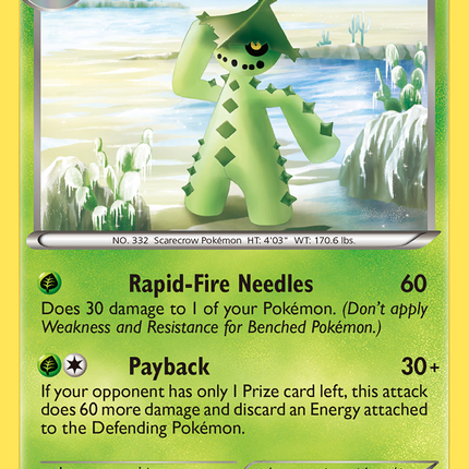 Cacturne (10/116) [Black & White: Plasma Freeze]