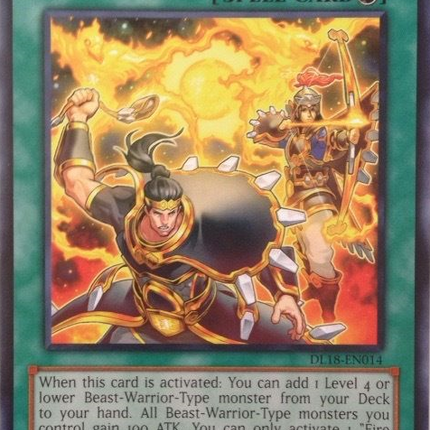 Fire Formation - Tenki (Purple) [DL18-EN014] Rare