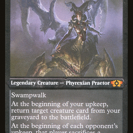 Sheoldred, Whispering One (Foil Etched) [Multiverse Legends]