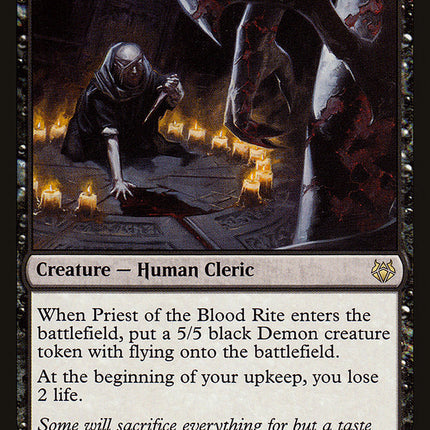 Priest of the Blood Rite [Duel Decks: Nissa vs. Ob Nixilis]