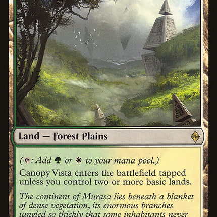 Canopy Vista (Promo) [Standard Showdown Promos]