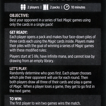 Booster Blitz (Magic Minigame) [Phyrexia: All Will Be One Minigame]