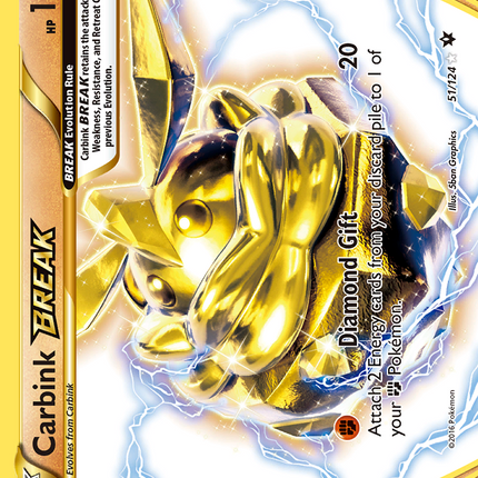 Carbink BREAK (51/124) [XY: Fates Collide]
