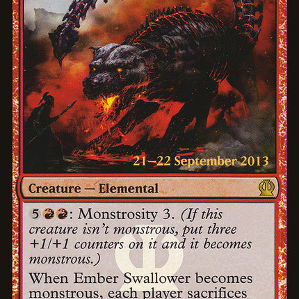 Ember Swallower [Theros Prerelease Promos]