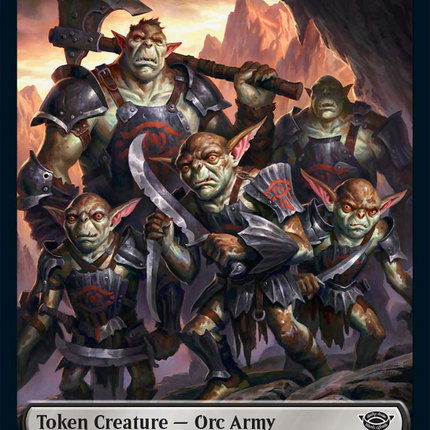 Food (10) // Orc Army (05) Double-Sided Token [The Lord of the Rings: Tales of Middle-Earth Tokens]