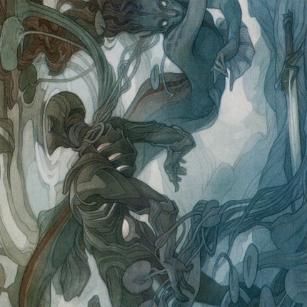 Emry, Lurker of the Loch Art Card [March of the Machine Art Series]