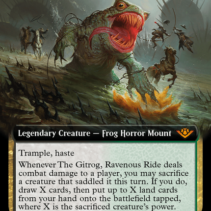 The Gitrog, Ravenous Ride (Extended Art) [Outlaws of Thunder Junction]