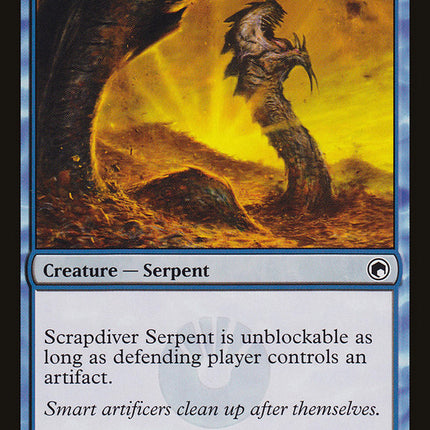 Scrapdiver Serpent [Scars of Mirrodin]