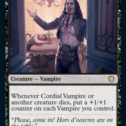 Cordial Vampire [Innistrad: Crimson Vow Commander]