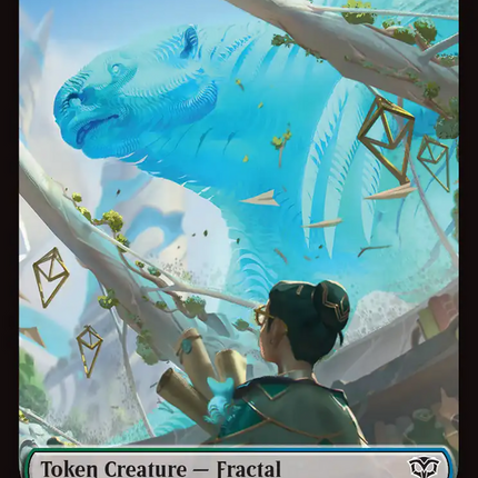 Fractal (0005) // Pest (0009) Double-Sided Token [Secrets of Strixhaven Tokens]