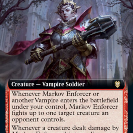 Markov Enforcer (Extended Art) [Innistrad: Crimson Vow Commander]