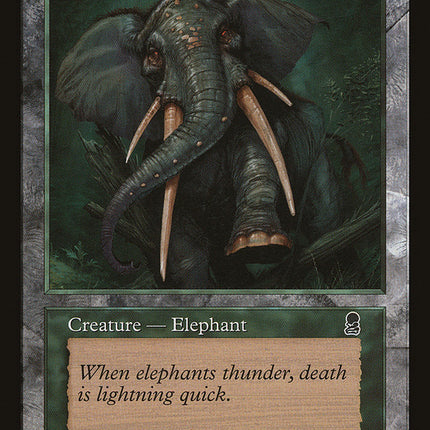 Elephant Token [Magic Player Rewards 2002]