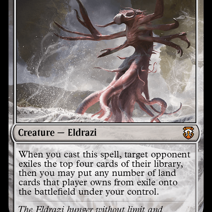 Oblivion Sower (Ripple Foil) [Modern Horizons 3 Commander]