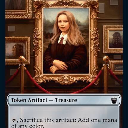 Soldier // Treasure (0028) Double-Sided Token [Doctor Who Tokens]