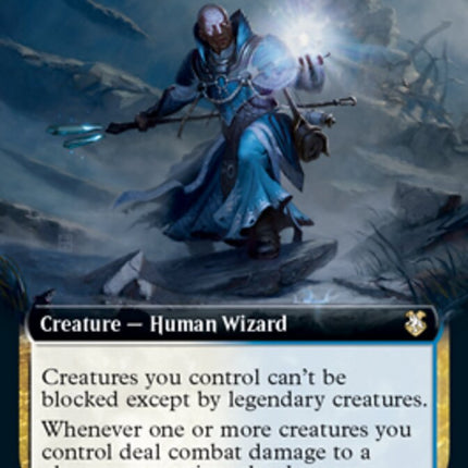 Midnight Pathlighter (Extended Art) [Dungeons & Dragons: Adventures in the Forgotten Realms Commander]