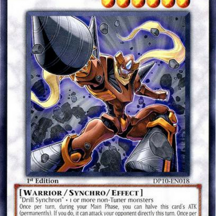 Drill Warrior [DP10-EN018] Rare