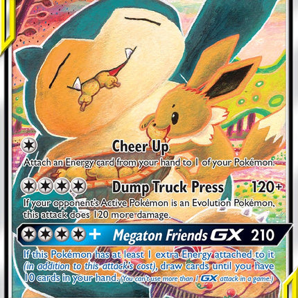Eevee & Snorlax GX (SM169) [Sun & Moon: Black Star Promos]