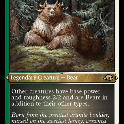 Kudo, King Among Bears (Foil Etched) [Modern Horizons 3]