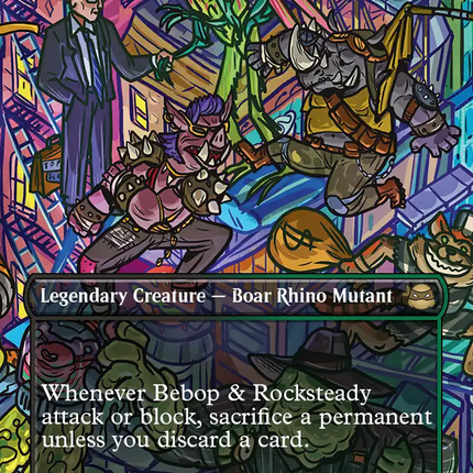 Bebop & Rocksteady (Borderless) [Teenage Mutant Ninja Turtles]
