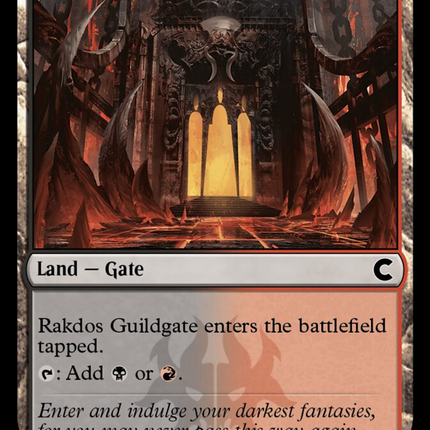 Rakdos Guildgate [Ravnica: Clue Edition]