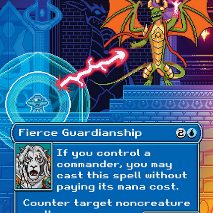 Fierce Guardianship (Rainbow Foil) [Secret Lair Drop Series]