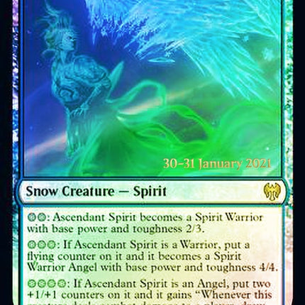 Ascendant Spirit [Kaldheim Prerelease Promos]