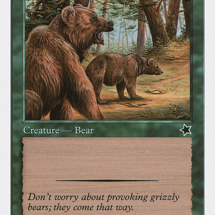 Grizzly Bears [Starter 1999]