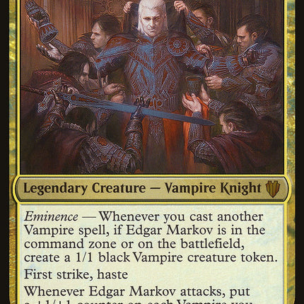 Edgar Markov (Oversized) [Commander 2017 Oversized]