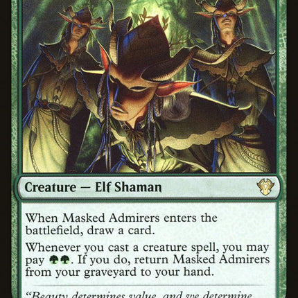 Masked Admirers [Commander 2020]