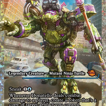 Donatello, Gadget Master (Showcase) (Fracture Foil) [Teenage Mutant Ninja Turtles]
