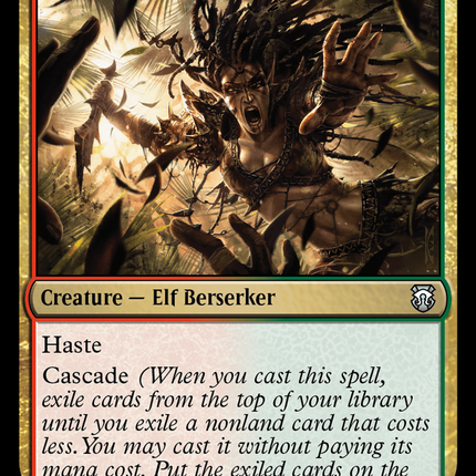 Bloodbraid Elf (Ripple Foil) [Modern Horizons 3 Commander]