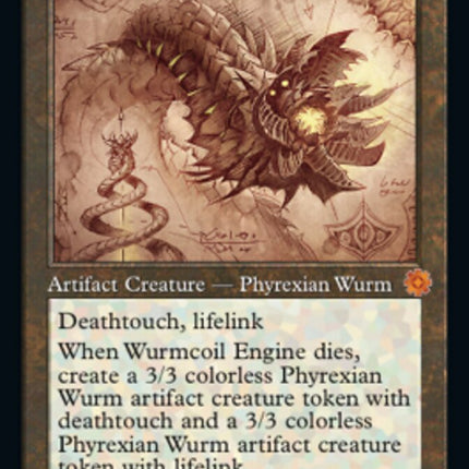 Wurmcoil Engine (Retro Schematic) [The Brothers' War Retro Artifacts]