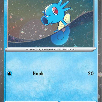 Horsea (SVP137) (Cosmo Holo) [Scarlet & Violet: Black Star Promos]