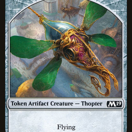 Knight // Thopter Double-Sided Token (Game Night) [Core Set 2019 Tokens]