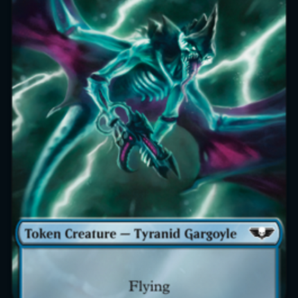 Tyranid (17) // Tyranid Gargoyle Double-Sided Token [Warhammer 40,000 Tokens]