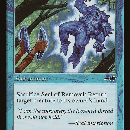 Seal of Removal [The List]
