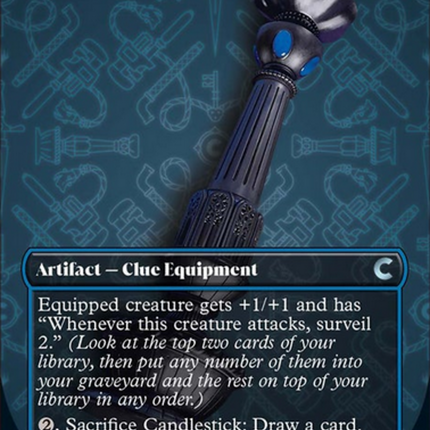 Candlestick (Borderless) [Ravnica: Clue Edition]