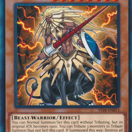 Beast King Barbaros [YS18-EN013] Common