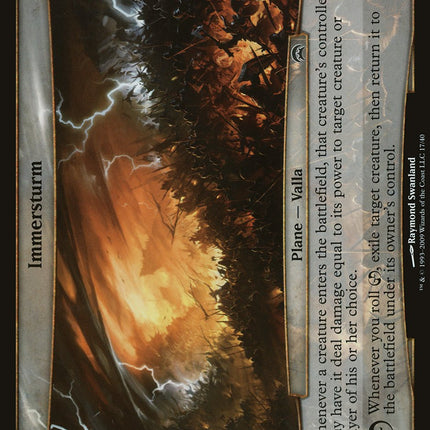 Immersturm (Planes) [Planechase Planes]