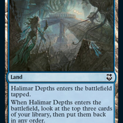 Halimar Depths [Dungeons & Dragons: Adventures in the Forgotten Realms Commander]