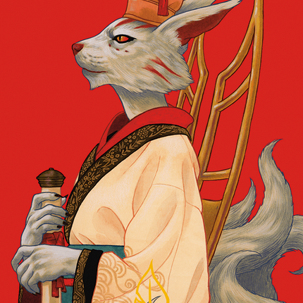 Pearl-Ear, Imperial Advisor Art Card (Gold-Stamped Signature) [Modern Horizons 3 Art Series]